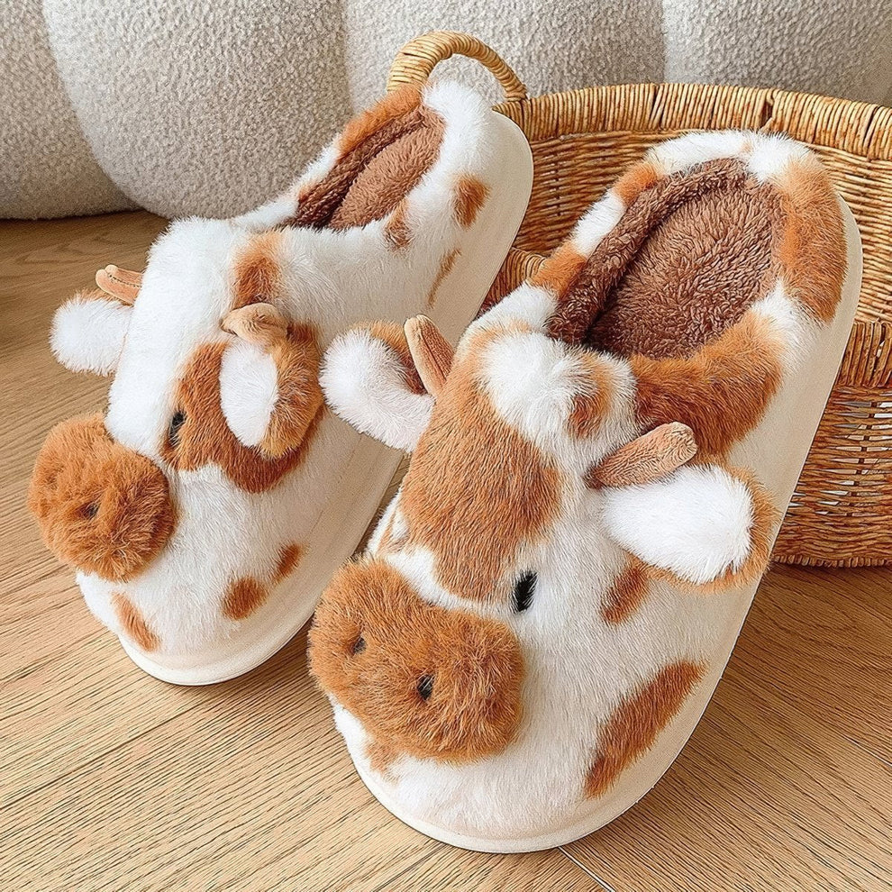 Moo & Pals™ - Cozy Cow Slippers