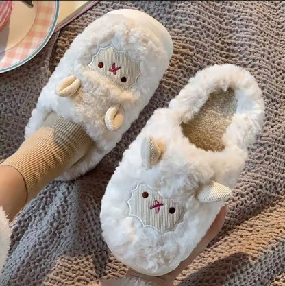 Moo & Pals™ - Soft-Stitched Cow Slippers