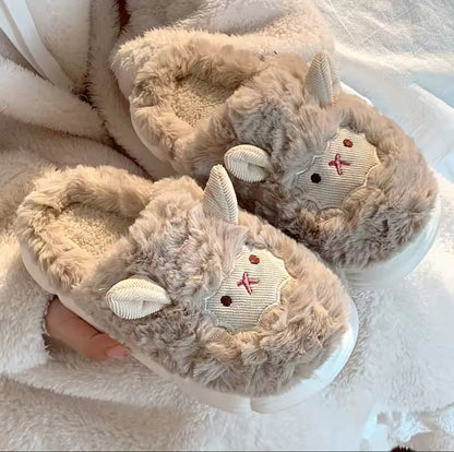Moo & Pals™ - Soft-Stitched Cow Slippers