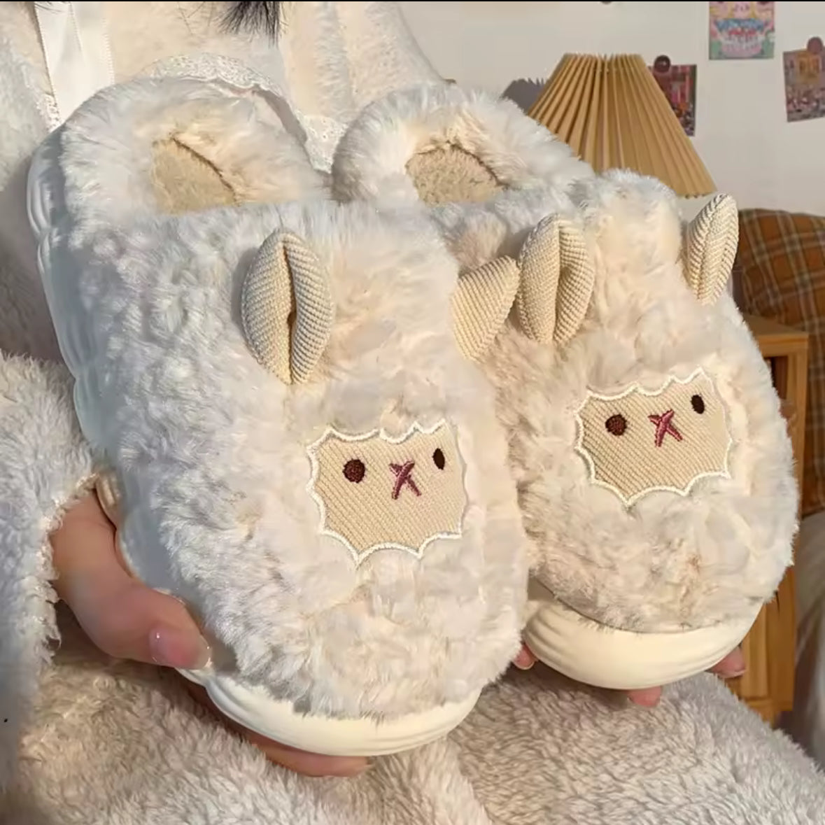 Moo & Pals™ - Soft-Stitched Cow Slippers