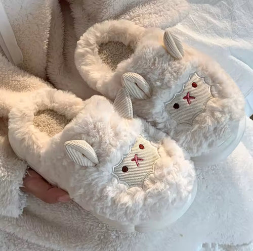 Moo & Pals™ - Soft-Stitched Cow Slippers